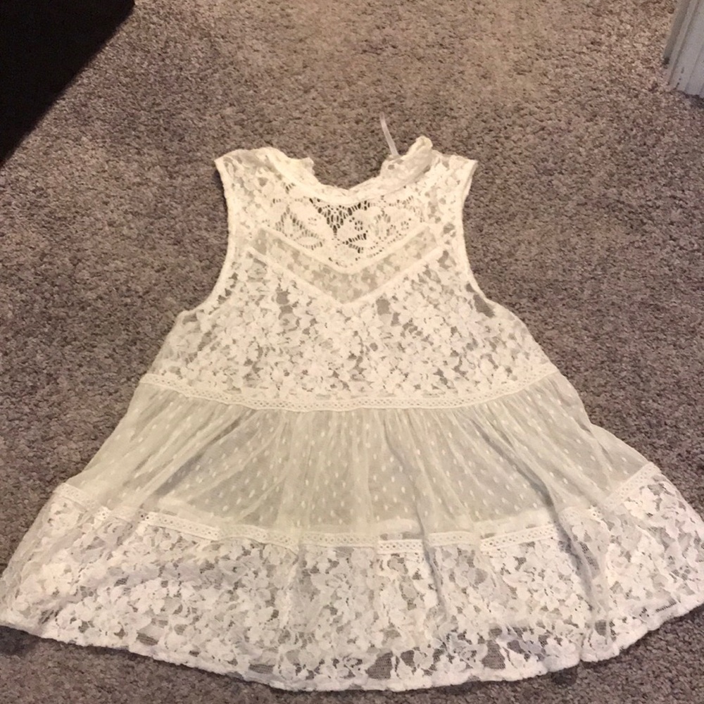 Free People Lace Top Small